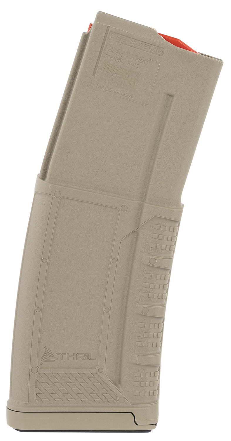 Thril PMXAR30DE PMX 30rd 5.56x45mm Fits AR-15/M4 Flat Dark Earth Polymer 1 Thril PMXAR30DE PMX 30rd 5.56x45mm Fits AR-15/M4 Flat Dark Earth Polymer