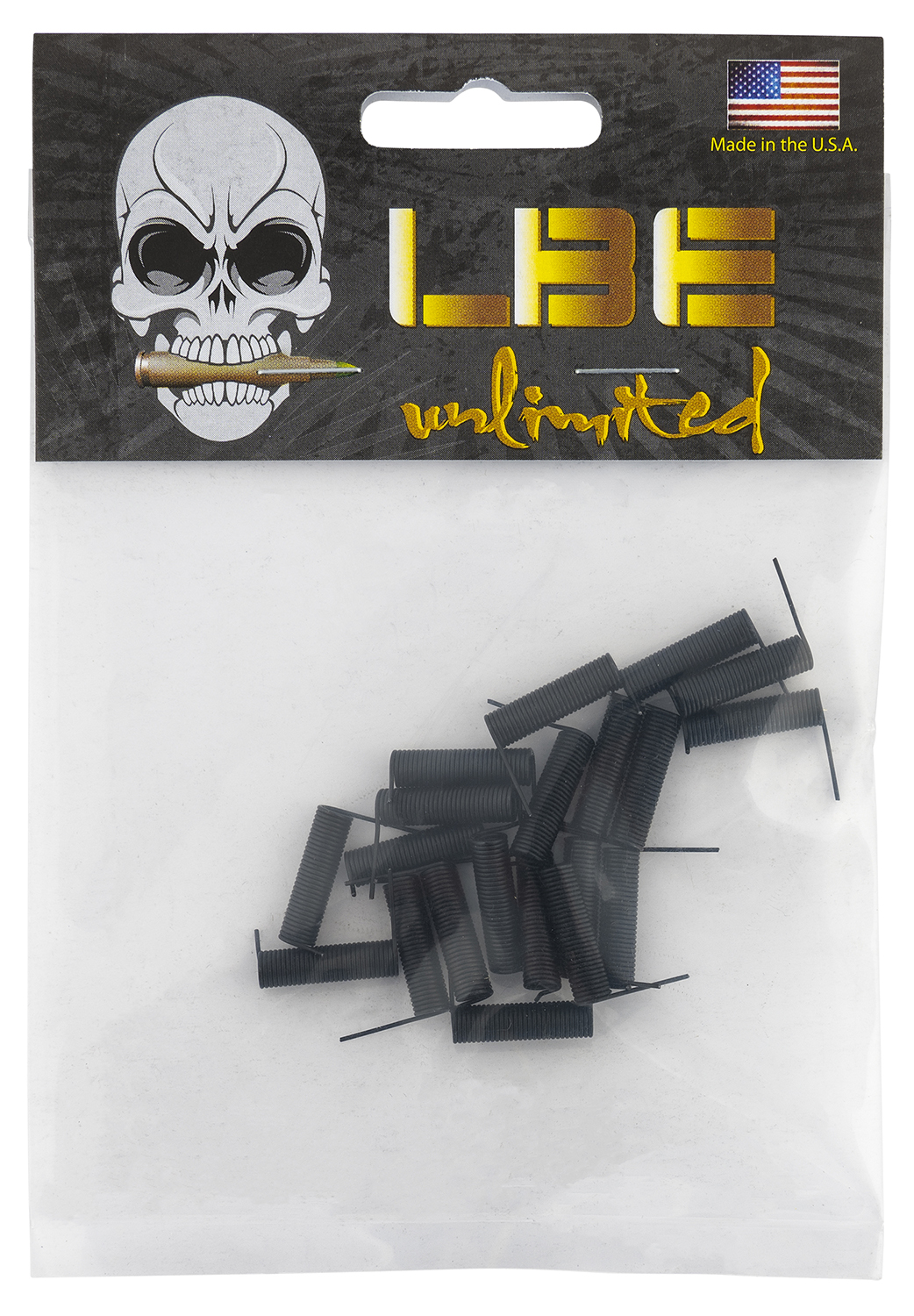 LBE Unlimited AREPS20PK AR Parts Ejection Port Cover Spring 20 Pack AR-15 Black Stainless Steel 1 LBE Unlimited AREPS20PK AR Parts Ejection Port Cover Spring 20 Pack AR-15 Black Stainless Steel