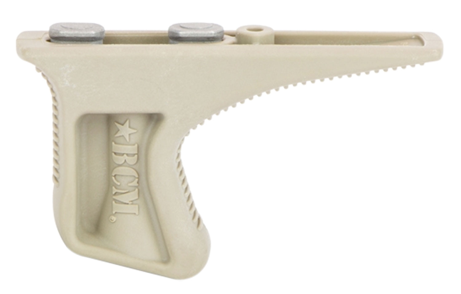 BCM KAGKMFDE BCMGunfighter Kinesthetic Angled Grip Made of Polymer With Flat Dark Earth Textured Finish for KeyMod Rail 1 BCM KAGKMFDE BCMGunfighter Kinesthetic Angled Grip Made of Polymer With Flat Dark Earth Textured Finish for KeyMod Rail