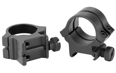 WEAVER QUAD LOCK RNGS 1" HI MBLK 2 WEAVER QUAD LOCK RNGS 1" HI MBLK - Image 2