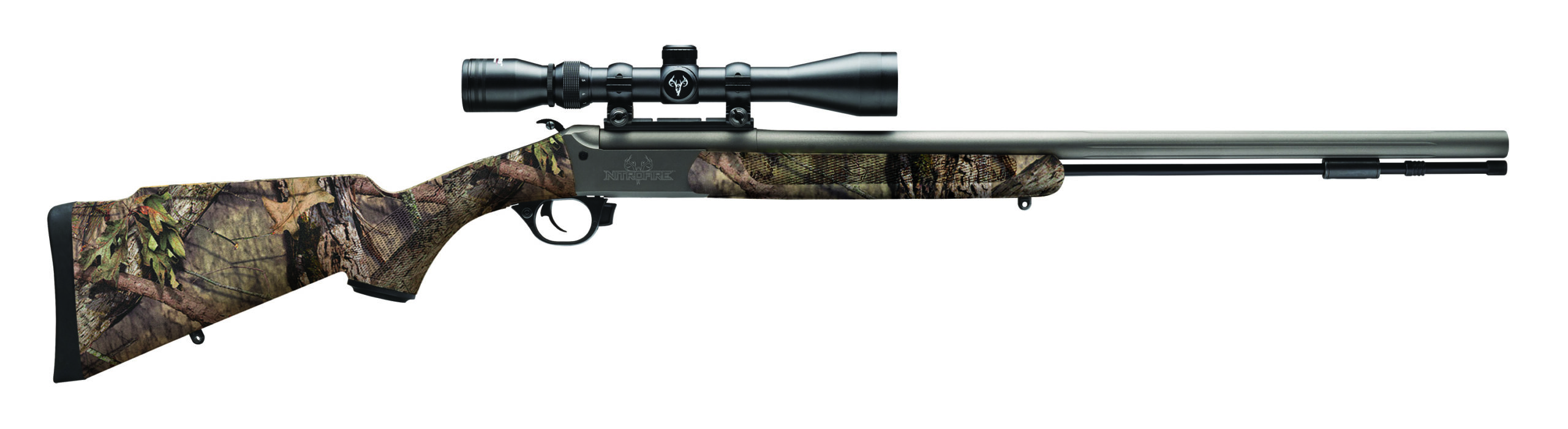 TRADITIONS NITROFIRE 50CAL SS/MOBUC PKG 1 TRADITIONS NITROFIRE 50CAL SS/MOBUC PKG