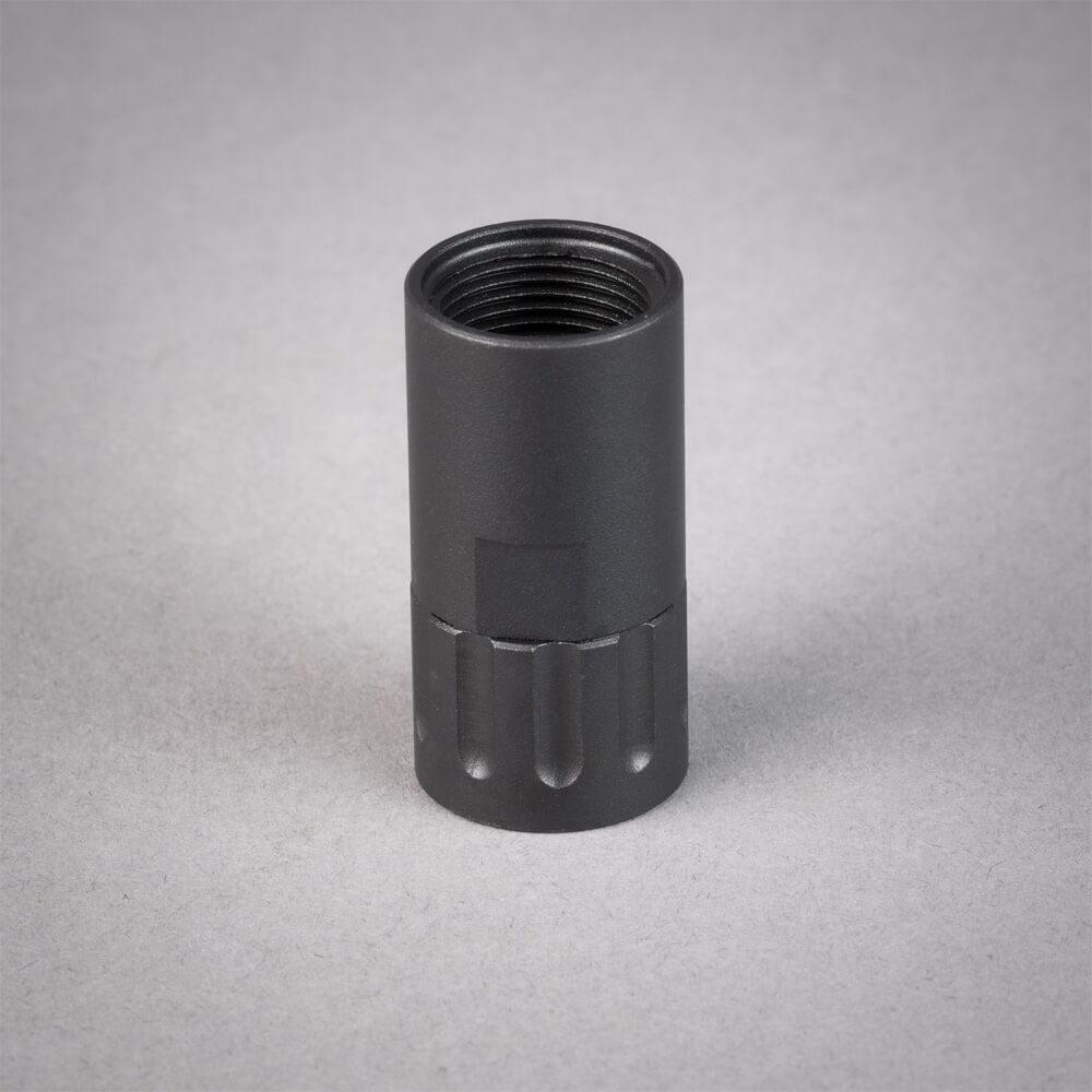 SilencerCo Delta Adapter 1/2x28 to 1/2x28 O-Ring Engagement Adapter 1 SilencerCo Delta Adapter 1/2x28 to 1/2x28 O-Ring Engagement Adapter
