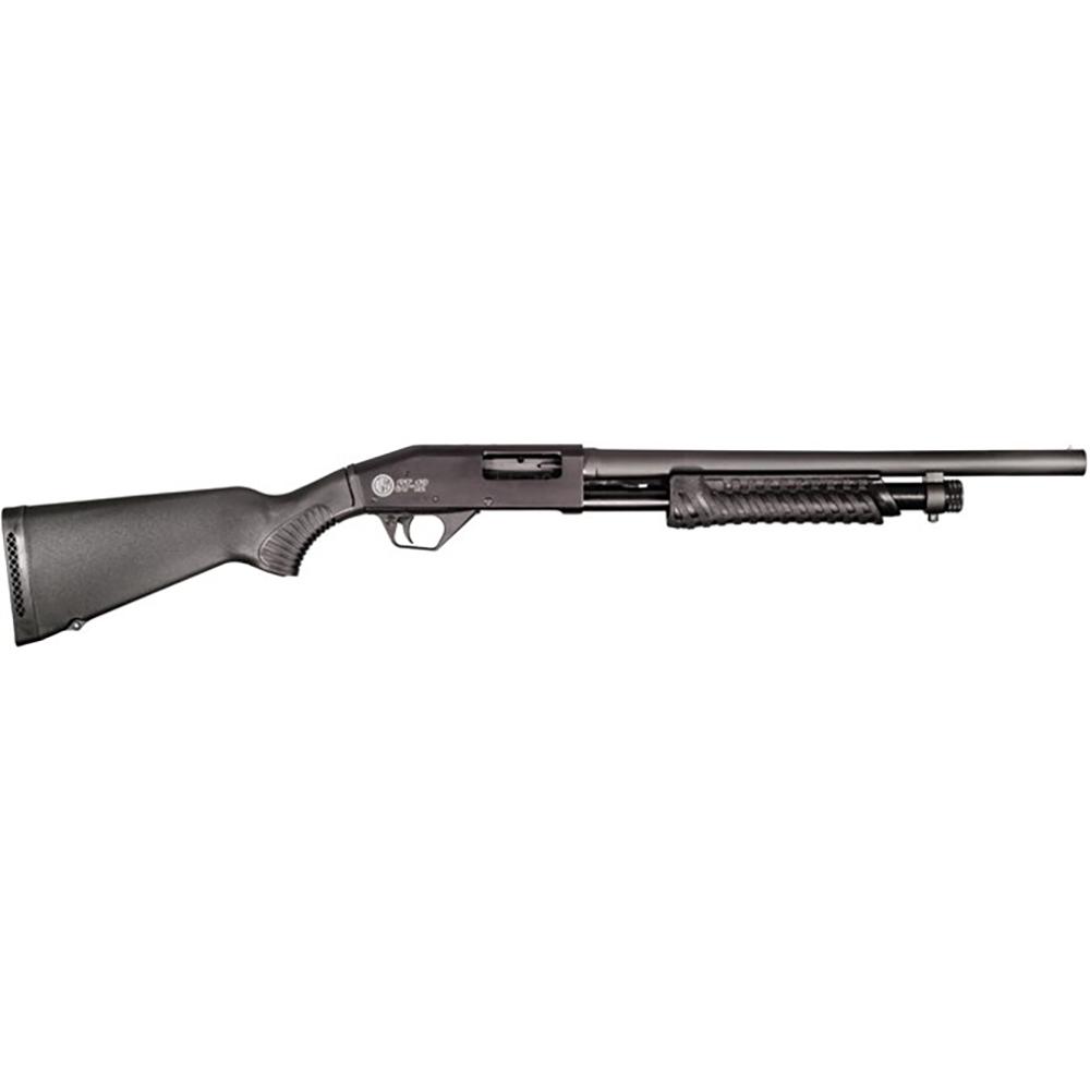 Rossi ST12 Pump Action Shotgun 12 ga 3" Chamber 4/rd 18.5" Barrel Black 1 Rossi ST12 Pump Action Shotgun 12 ga 3" Chamber 4/rd 18.5" Barrel Black