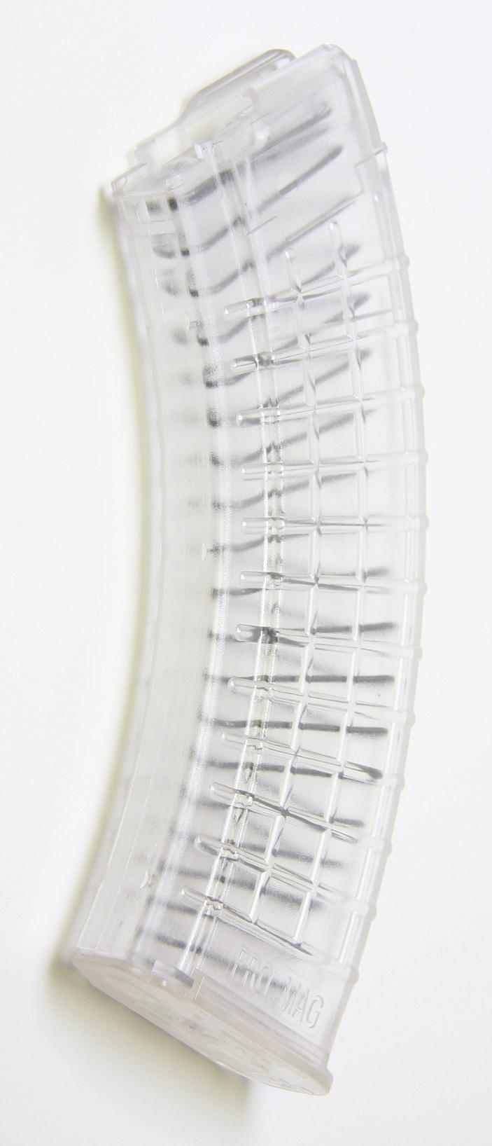 ProMag AK-47 Magazine 7.62x39mm Clear Polymer 30/rd 1 ProMag AK-47 Magazine 7.62x39mm Clear Polymer 30/rd