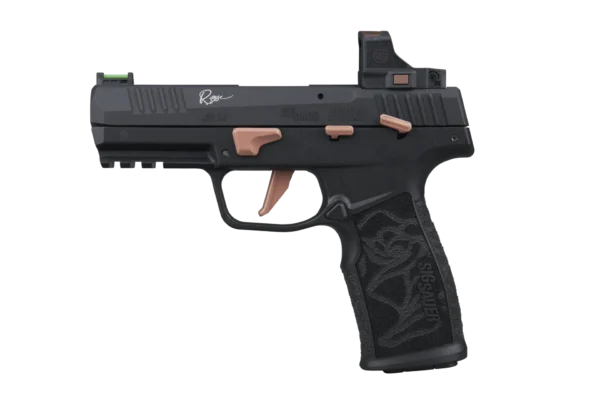 SIG SAUER P322 ROSE ROMEO RS 22LR PSTL BLK T.B., SAVIOR BAR, 3-20RD MAG