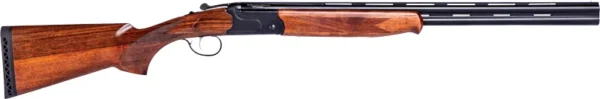 STEVENS 555 COMPACT O/U 410GA - 24" BLUE/WALNUT EXTRACTORS