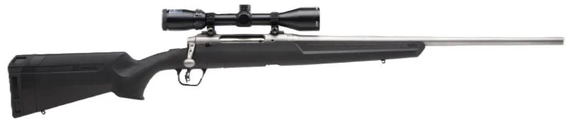 SAVAGE AXIS II XP S/S 7MM-08 - 22" 3-9X40 SS/BLK SYN ERGO 1 SAVAGE AXIS II XP S/S 7MM-08 - 22" 3-9X40 SS/BLK SYN ERGO