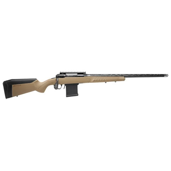 SAV 110 CARBON TACTICAL FDE 6.5 CREED 22 10RD 1 SAV 110 CARBON TACTICAL FDE 6.5 CREED 22 10RD